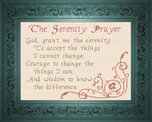 The Serenity Prayer